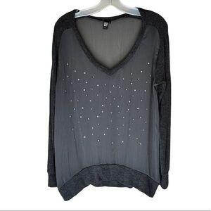 Vox Populi Sheer Top‎